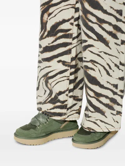 Ugg Lowmel Panelled Leather Sneakers In Multi
