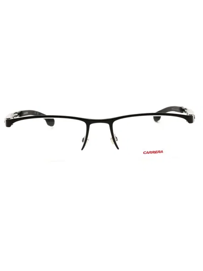 Carrera Rectangle-frame Glasses In Black/clear Demo Lens