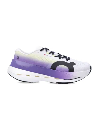 On Cloudboom Max Cloudtec Performance Running Sneakers In Purple