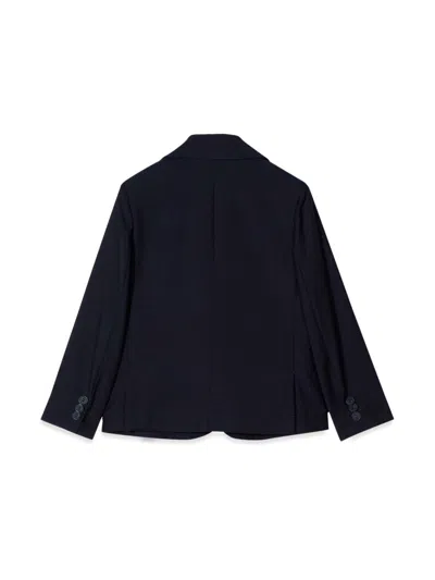 Fay Wool-blend Jacket In Blue
