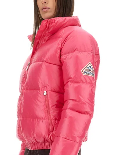 Pyrenex Recycled Polyamide Down Jacket In Pink