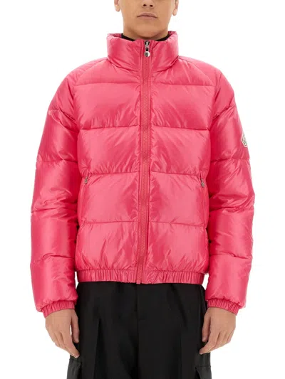 Pyrenex Recycled Polyamide Down Jacket In Pink