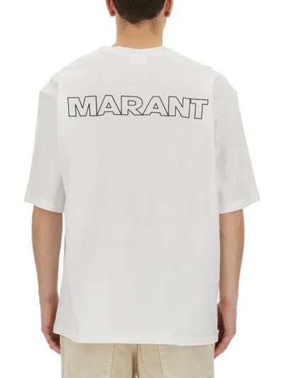 Isabel Marant Marant Oversized Fit T-shirt In Animal Print