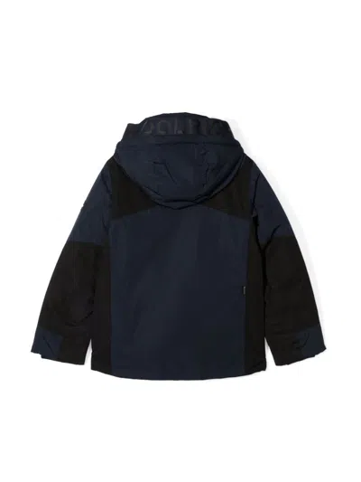Woolrich Weather-resistant Polyester Ski Jacket In Blue