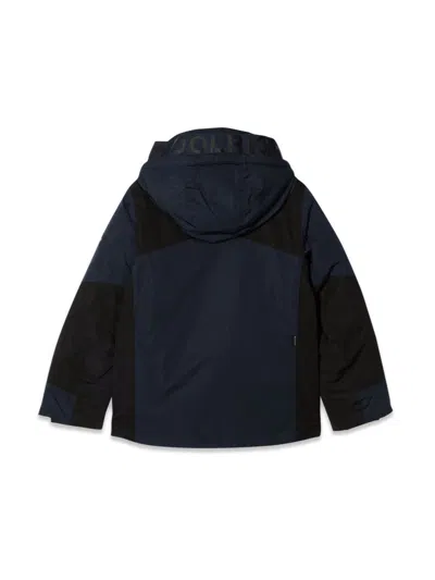 Woolrich Weather-resistant Polyester Ski Jacket In Blue