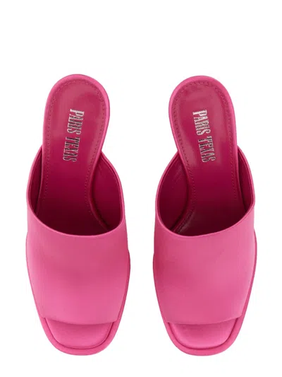 Paris Texas Mule In Pink