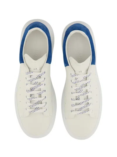 Alexander Mcqueen Oversized Leather Sneakers In White