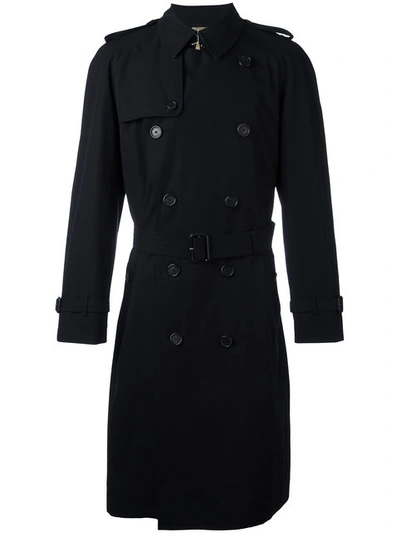 Burberry The Westminster – Extra-long Trench Coat In Black ModeSens