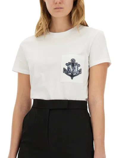 Max Mara Acacia T-shirt In White