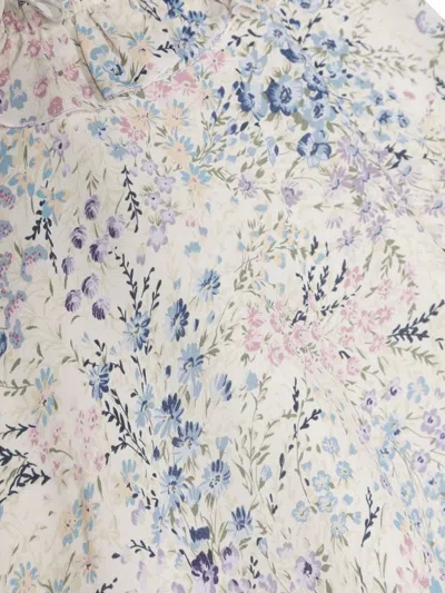 Simonetta Viscose Blouse In Multicolor
