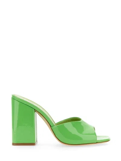 Paris Texas Mule In Green