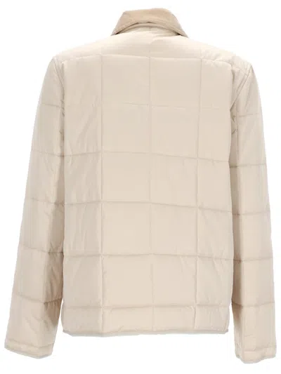 Fay Polyester Field Jacket In Metallic