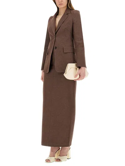 Max Mara Ambush Jacket In Brown
