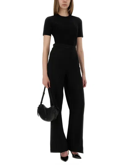 Max Mara T-shirt In Black