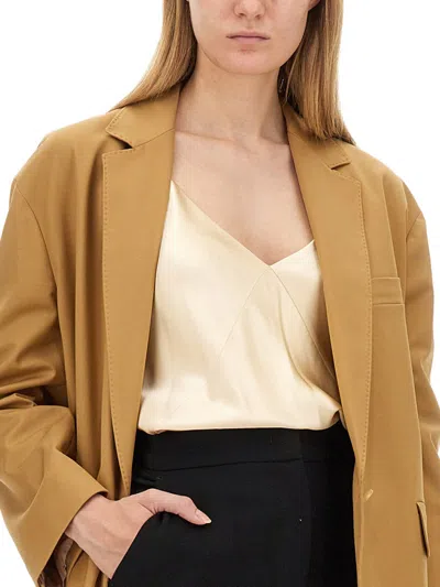 Max Mara Monica Jacket In Beige
