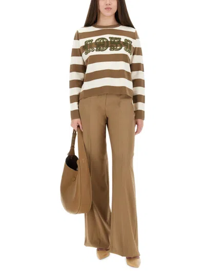 Max Mara Viterbo Sweater In Brown