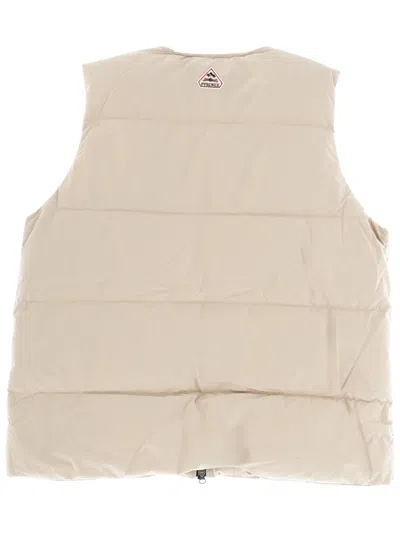 Pyrenex Recycled Polyester Vest In Neutral