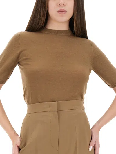 Max Mara Jeric Sweater In Brown