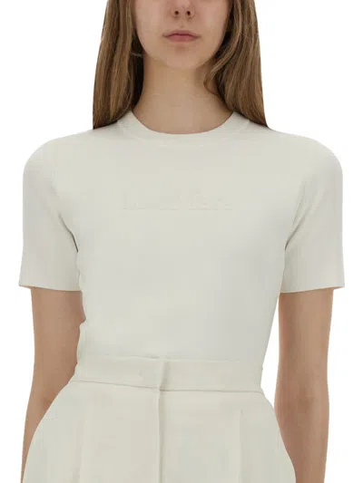 Max Mara Adelio T-shirt In White