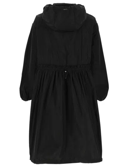 Herno Polyester Long Parka Parka In Black