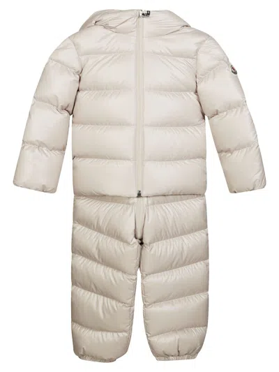 Moncler Polyester Body Jacket In Neutral