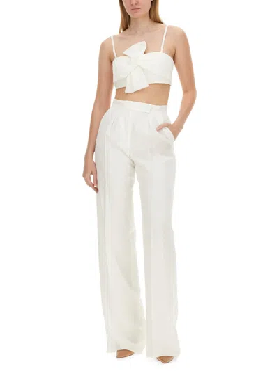 Max Mara Acetate Blouse In White