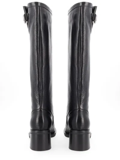 Our Legacy Cow Leather Boots In Multi