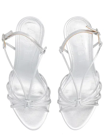 Aeyde Solange Heel In Silver