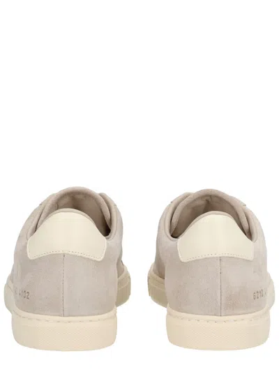 Common Projects Leather Sneakers In Yellow