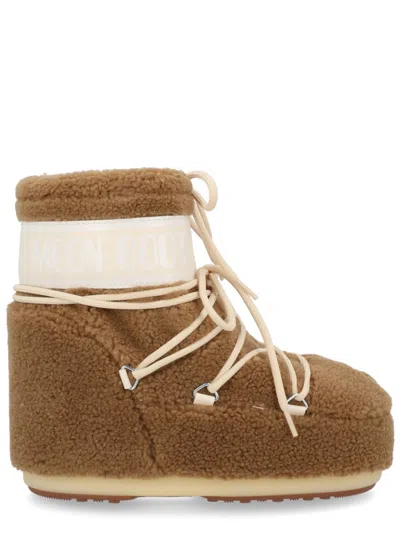 Moon Boot Icon Low Boot In Brown