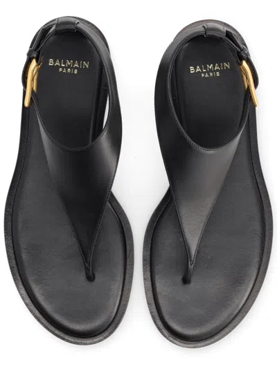 Balmain Sandals In Black