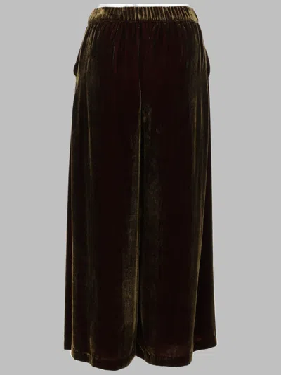 P.a.r.o.s.h . Viscose-silk Blend Trousers In Multi