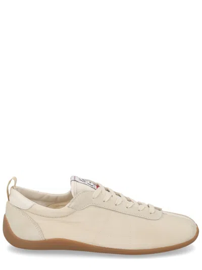 Kenzo Striker Sneaker Low Profile Pull Tab In Beige