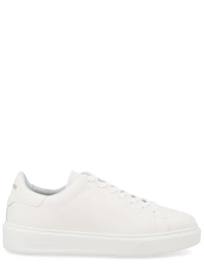 Woolrich Lace Up Low Top Shoes Rubber Sole In White
