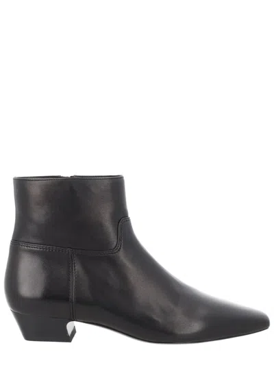 Stuart Weitzman Stassi Ankle Boot In Black