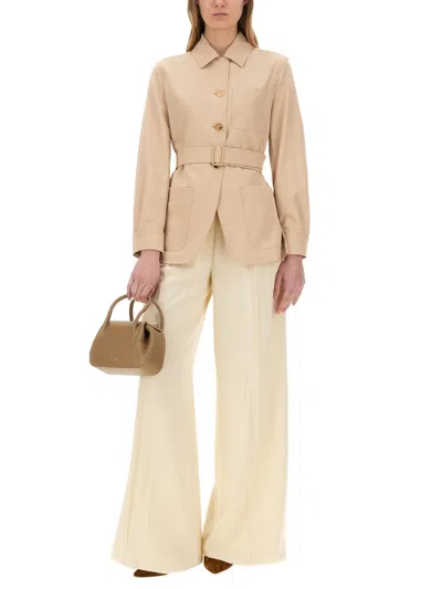Max Mara Pulvinus Jacket In Beige