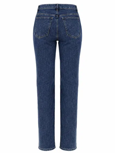 Khaite Danielle Jeans In Blue
