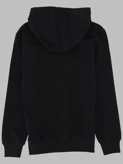 Balmain Cotton Sweatshirt In Black