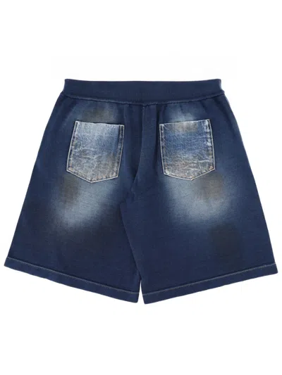 Dsquared2 Cotton Shorts In Blue