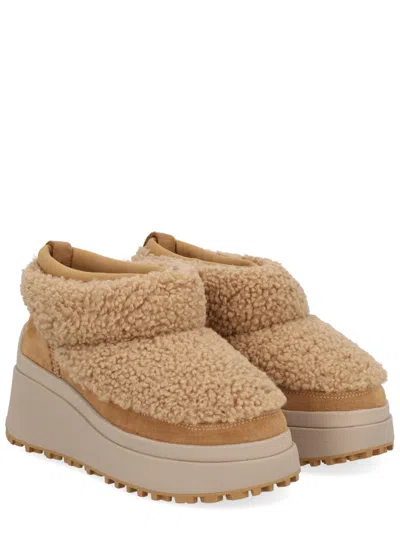 Ash Ankle Boots With Platform And Pull Tab In Brown