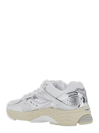 Saucony Technical Fabric Low-top Sneaker In Multi