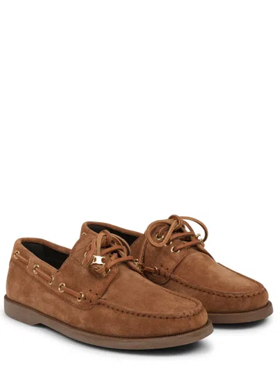 Celine Bateau Flat In Beige