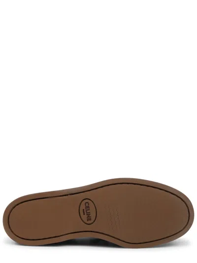 Celine Bateau Flat In Beige