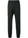 NEIL BARRETT NEIL BARRETT DROP CROTCH TRACK PANTS - GREY,PBPA83E01311762441