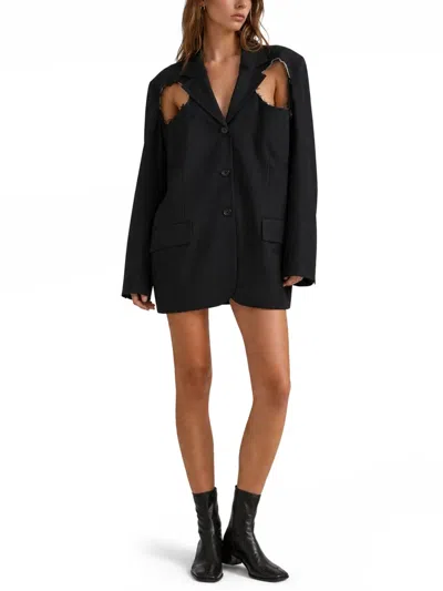 Acne Studios Deconstructed Jacket In Black
