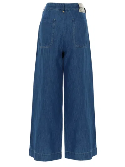 S Max Mara Jeans Astice In Blue