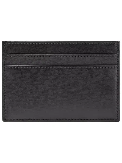 Fendi Squared Ff Logo Compact Card Holder In Brown