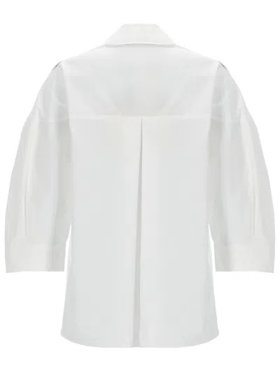 S Max Mara Camicia Ancella In White