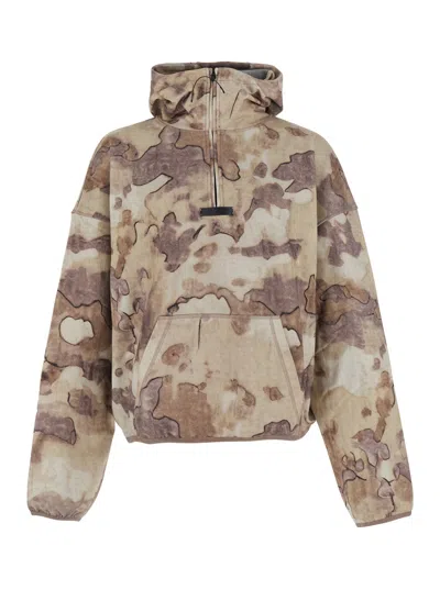Represent Storm Hoodie Sweatshirt In Beige
