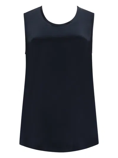 S Max Mara Smanicated Top In Blue